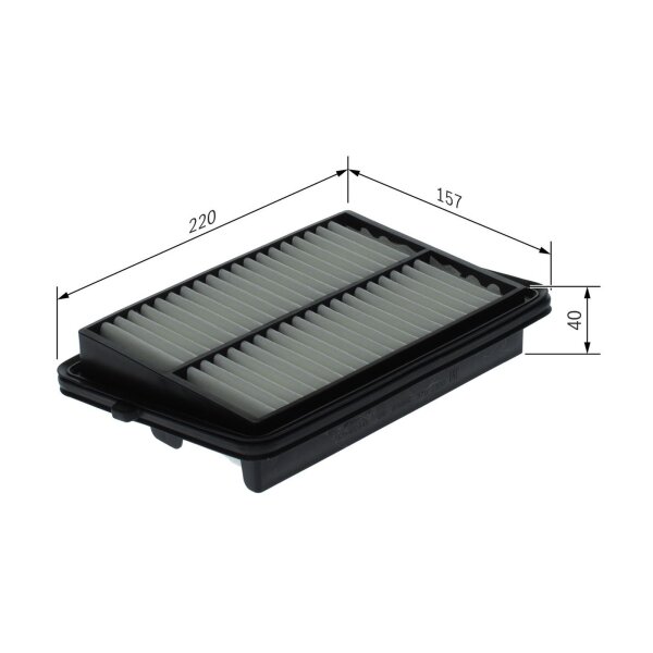 BOSCH F 026 400 649 Luftfilter
