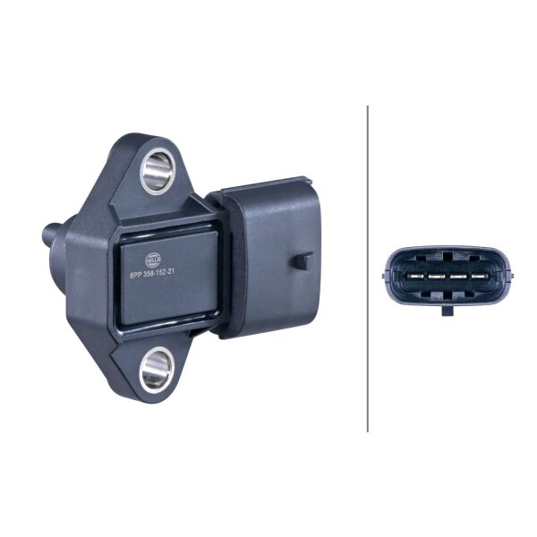 HELLA 6PP 358 152-211 Sensor, Ladedruck