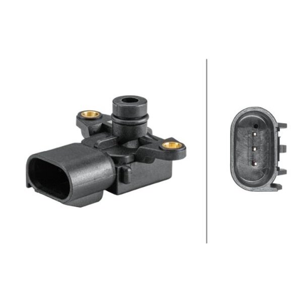 HELLA 6PP 358 152-241 Sensor, Saugrohrdruck