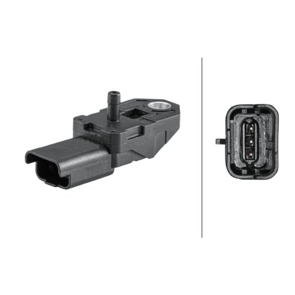 HELLA 6PP 358 152-341 Sensor, Ladedruck