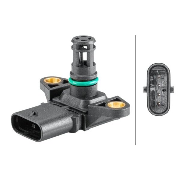 HELLA 6PP 358 152-381 Sensor, Ladedruck