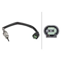 HELLA 6PT 358 181-271 Sensor, Abgastemperatur