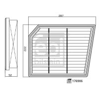FEBI BILSTEIN 176906 Luftfilter