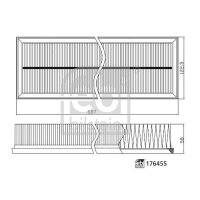 FEBI BILSTEIN 176455 Luftfilter
