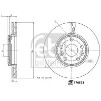 FEBI BILSTEIN 176658 Bremsscheibe