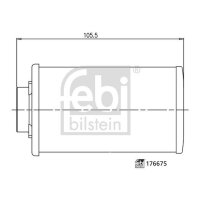 FEBI BILSTEIN 176675 Hydraulikfilter, Automatikgetriebe