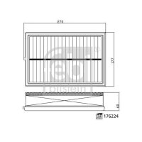FEBI BILSTEIN 176224 Luftfilter