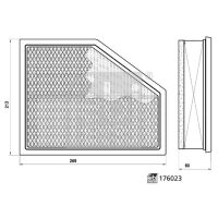 FEBI BILSTEIN 176023 Luftfilter
