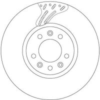 TRW DF6977S Bremsscheibe