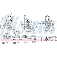 NISSENS 93128 Lader, Aufladung