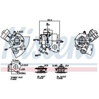 NISSENS 93536 Lader, Aufladung