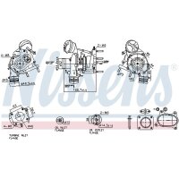 NISSENS 93537 Lader, Aufladung