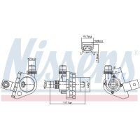 NISSENS 831115 Wasserpumpe, Motorkühlung