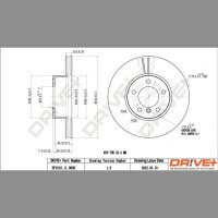 DR!VE+ DP1010.11.0600 Bremsscheibe