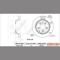 DR!VE+ DP1010.11.0393 Bremsscheibe