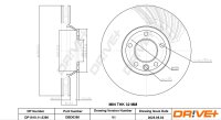 DR!VE+ DP1010.11.0390 Bremsscheibe