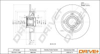 DR!VE+ DP1010.11.1645 Bremsscheibe