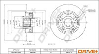 DR!VE+ DP1010.11.1648 Bremsscheibe
