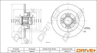 DR!VE+ DP1010.11.1651 Bremsscheibe