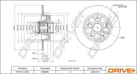 DR!VE+ DP1010.11.0462 Bremsscheibe