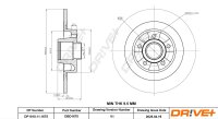 DR!VE+ DP1010.11.1675 Bremsscheibe