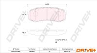 DR!VE+ DP1010.10.0020 Bremsbelagsatz, Scheibenbremse
