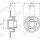 JURID 563317JC-1 Bremsscheibe