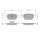 BOSCH 0 986 424 443 Bremsbelagsatz, Scheibenbremse
