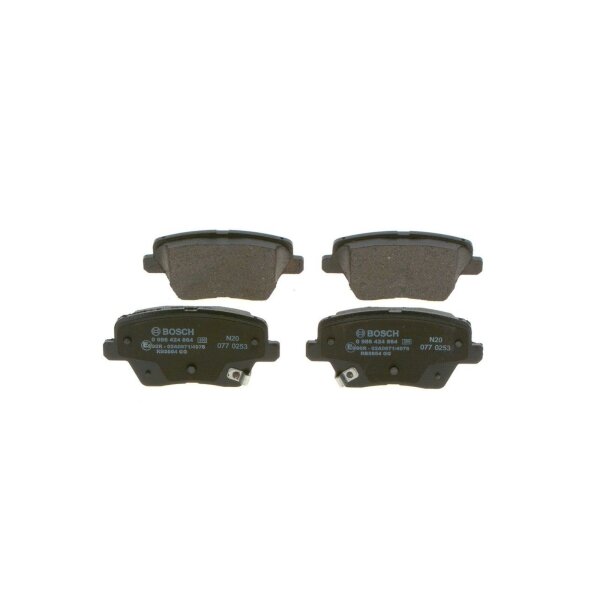 BOSCH 0 986 424 864 Bremsbelagsatz, Scheibenbremse