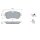 BOSCH 0 986 424 875 Bremsbelagsatz, Scheibenbremse