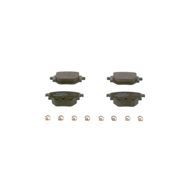 BOSCH 0 986 424 988 Bremsbelagsatz, Scheibenbremse