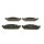 BOSCH 0 986 494 758 Bremsbelagsatz, Scheibenbremse