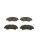 BOSCH 0 986 494 760 Bremsbelagsatz, Scheibenbremse