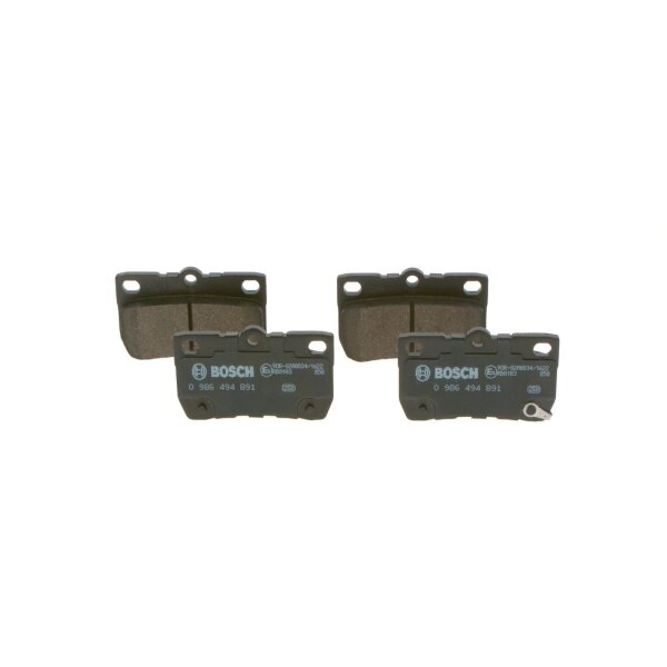 BOSCH 0 986 494 891 Bremsbelagsatz, Scheibenbremse