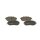 BOSCH 0 986 494 909 Bremsbelagsatz, Scheibenbremse
