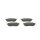 BOSCH 0 986 494 909 Bremsbelagsatz, Scheibenbremse