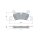 BOSCH 0 986 494 977 Bremsbelagsatz, Scheibenbremse