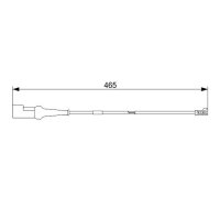 BOSCH 1 987 473 573 Warnkontakt, Bremsbelagverschleiß