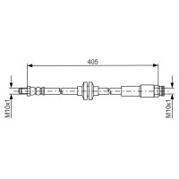 BOSCH 1 987 481 671 Bremsschlauch