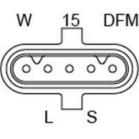BOSCH 1 986 A01 020 Generator