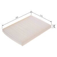 BOSCH 1 987 435 112 Filter, Innenraumluft