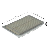 BOSCH F 026 400 659 Luftfilter
