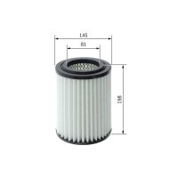 BOSCH F 026 400 665 Luftfilter