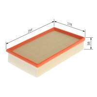 BOSCH F 026 400 693 Luftfilter