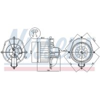 NISSENS 87518 Innenraumgebläse
