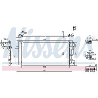 NISSENS 941289 Kondensator, Klimaanlage