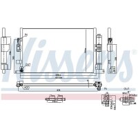 NISSENS 941298 Kondensator, Klimaanlage
