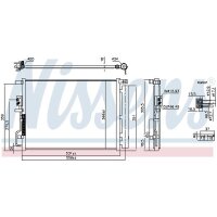 NISSENS 941290 Kondensator, Klimaanlage