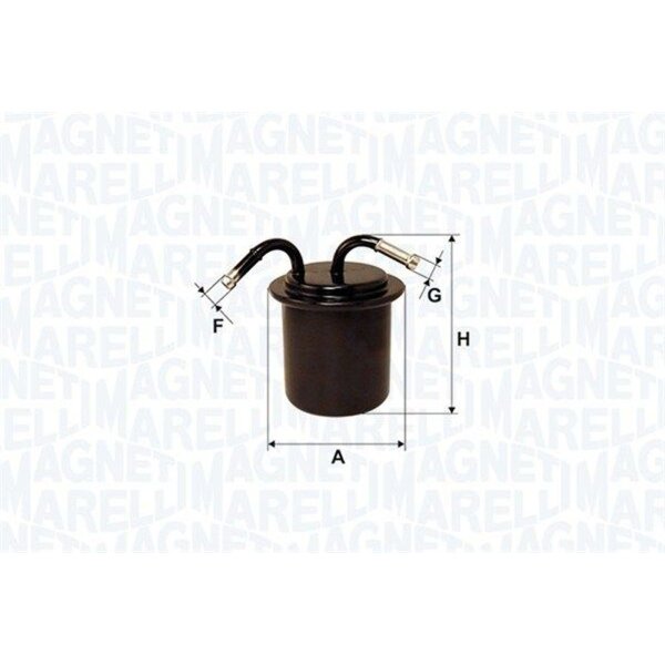 MAGNETI MARELLI 153071762555 Kraftstofffilter