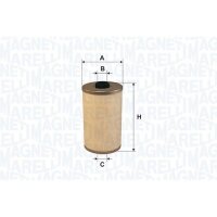 MAGNETI MARELLI 153071762478 Kraftstofffilter